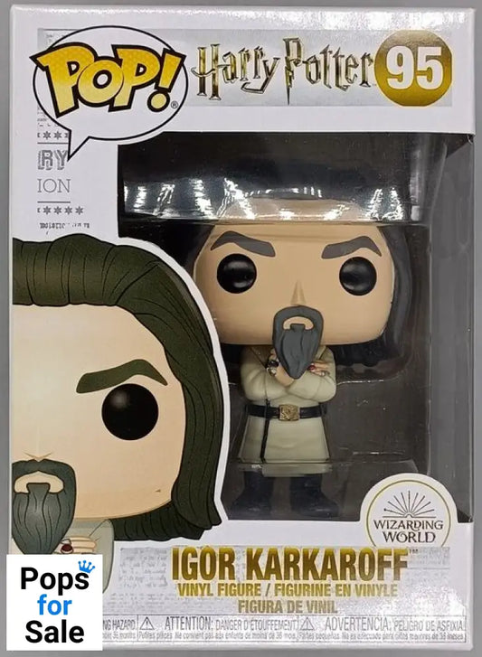 95 Igor Karkaroff (Yule) - Harry Potter - Box Damaged Funko POP