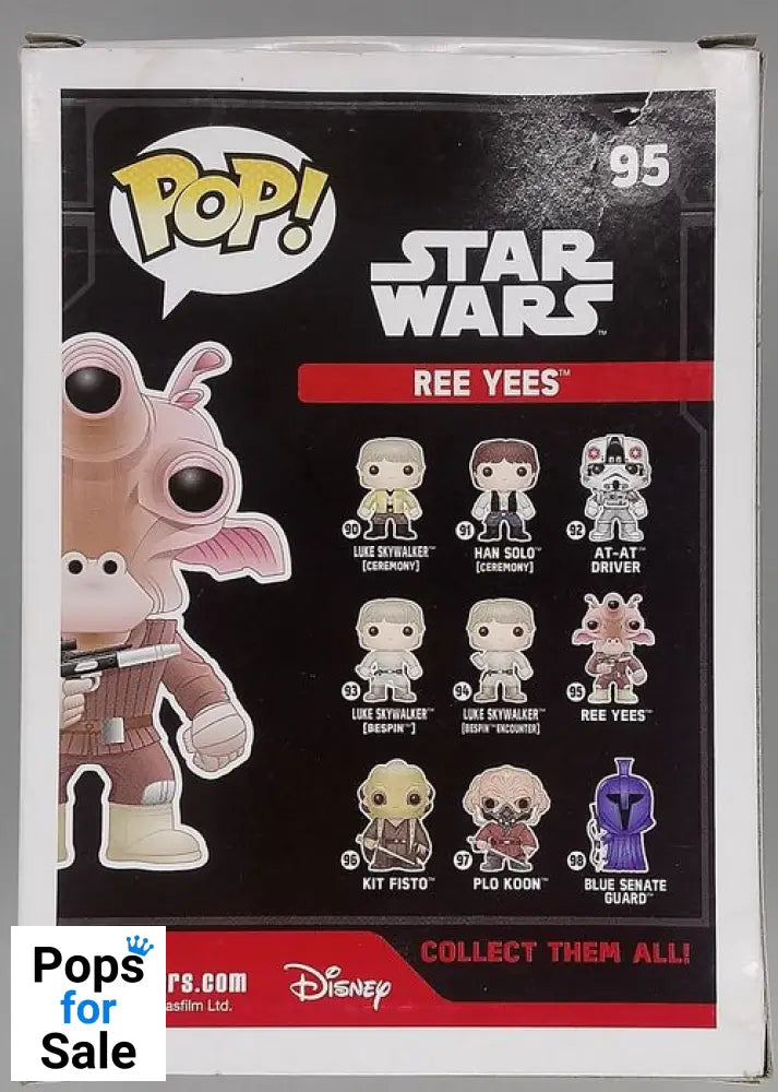 #95 Ree Yees - Star Wars - Box Damaged Funko POP