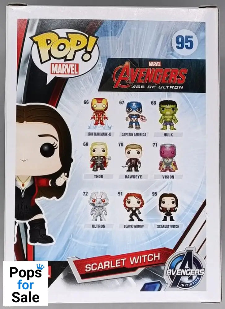 95 Scarlet Witch - Marvel Avengers: Age of Ultron Funko POP