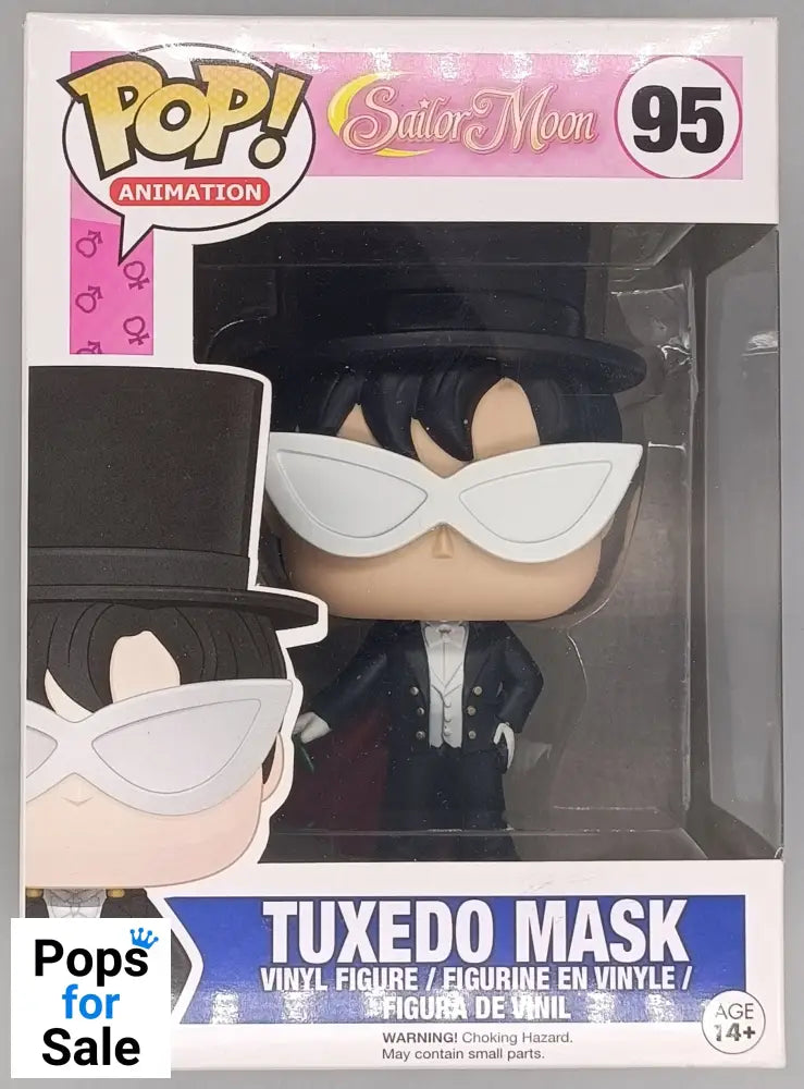 95 Tuxedo Mask - Sailor Moon - Funko POP - Box Damaged