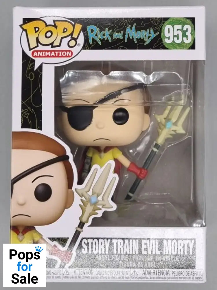 953 Story Train Evil Morty - Pop Animation Funko POP