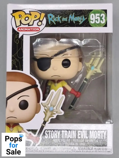 953 Story Train Evil Morty - Pop Animation Funko POP