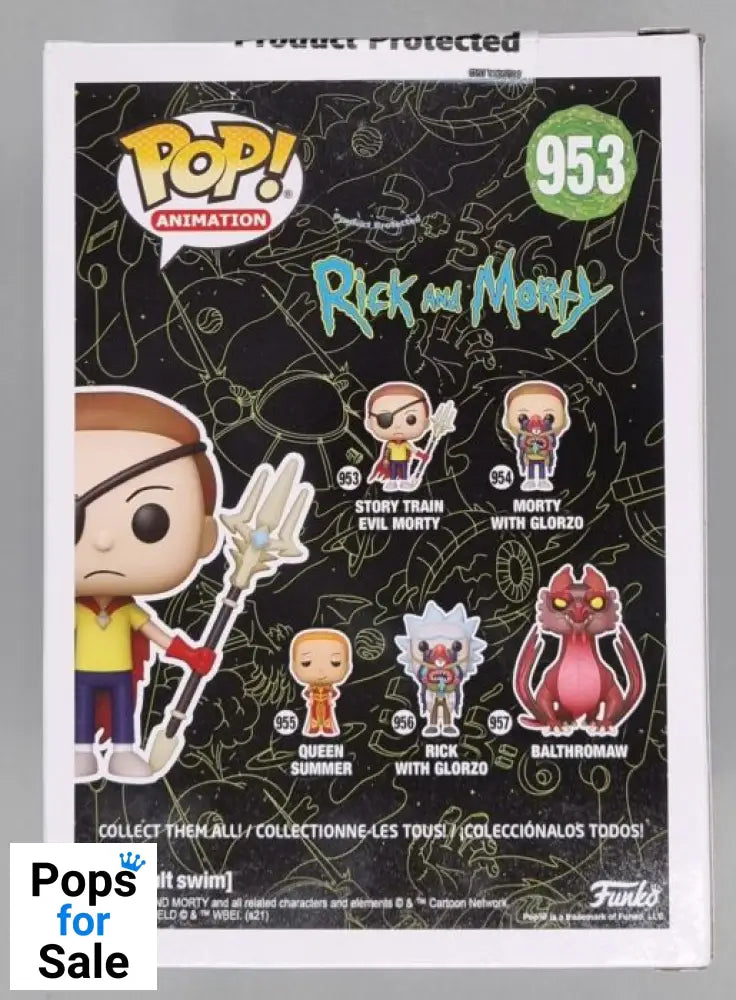 953 Story Train Evil Morty - Pop Animation Funko POP