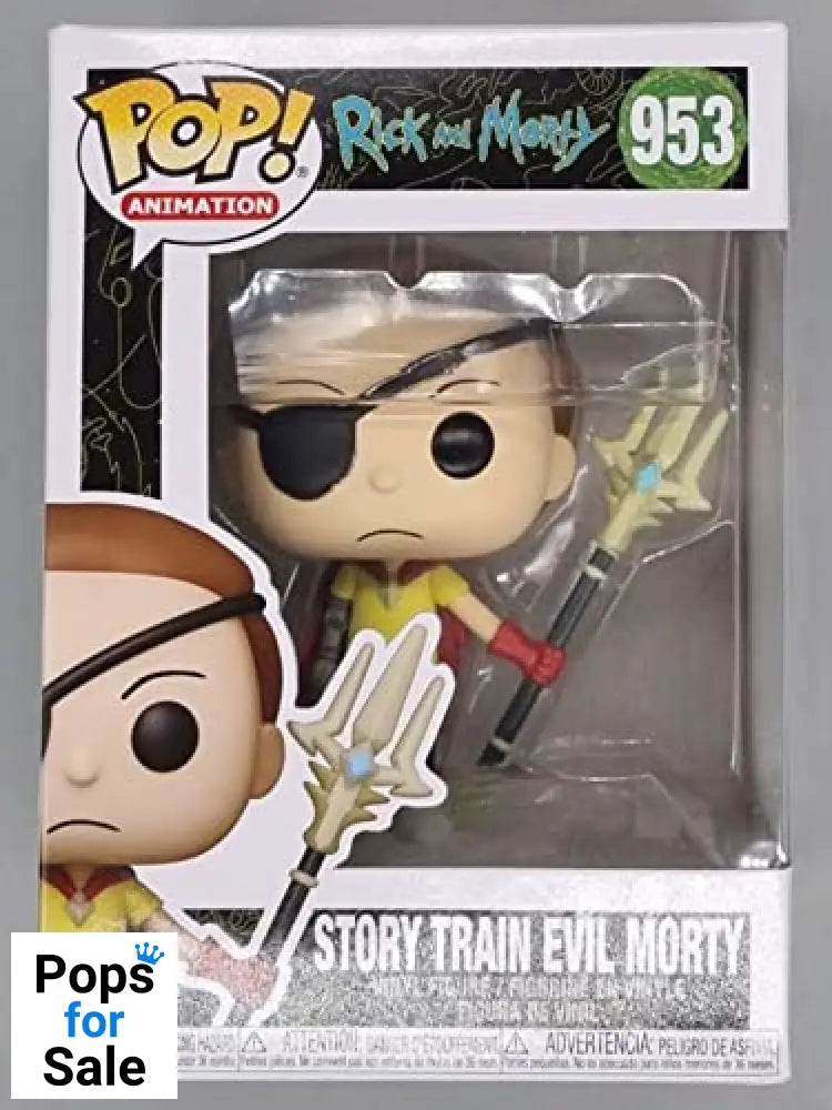953 Story Train Evil Morty - Pop Animation Funko POP