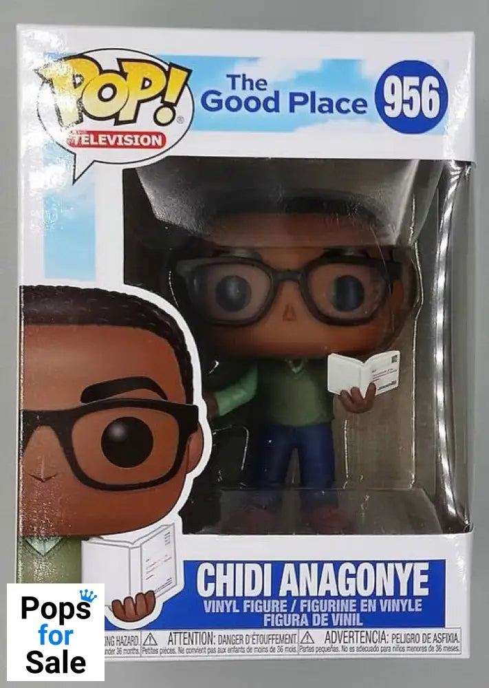 956 Chidi Anagonye - The Good Place - Funko POP - Box Damaged