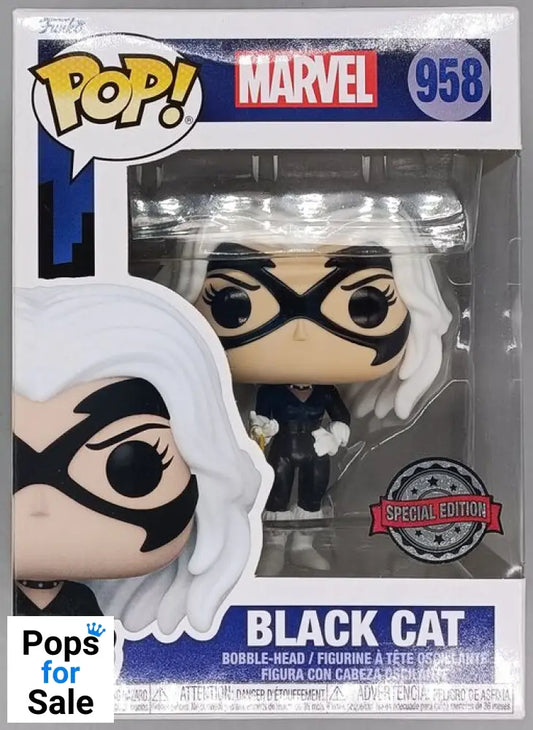 #958 Black Cat - Marvel - Box Damaged Funko POP