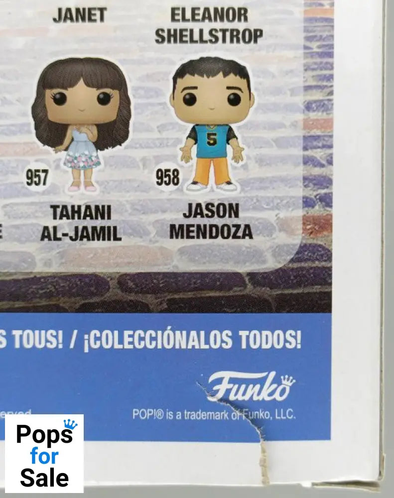 958 Jason Mendoza - The Good Place - Funko POP - Box Damaged