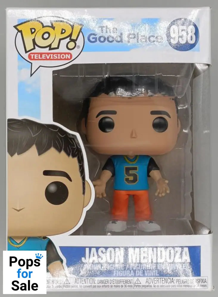 958 Jason Mendoza - The Good Place - Funko POP - Box Damaged