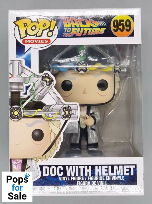 959 Doc (with Helmet) - Back to the Future Funko POP
