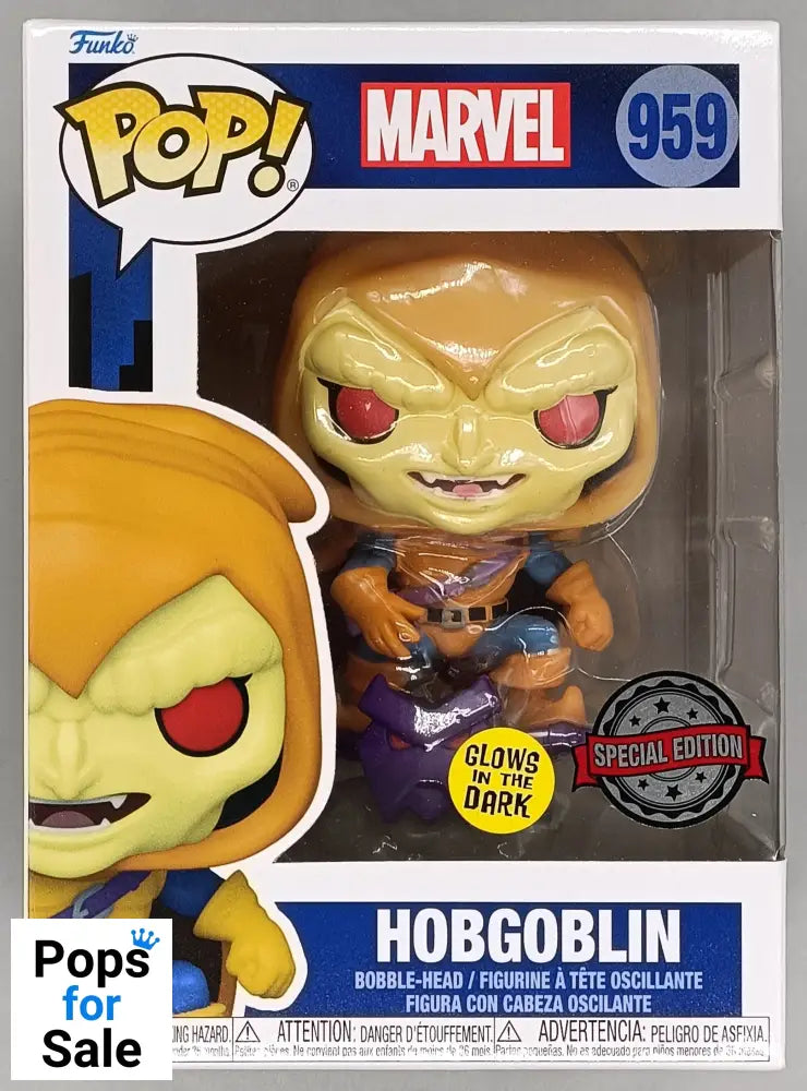 959 Hobgoblin Glow - Marvel Spider-man Funko POP