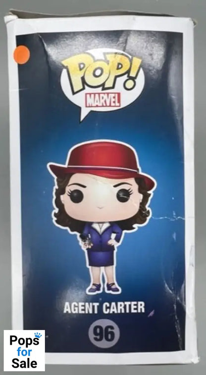 #96 Agent Carter - Marvel Agent Carter - Box Damaged Funko POP