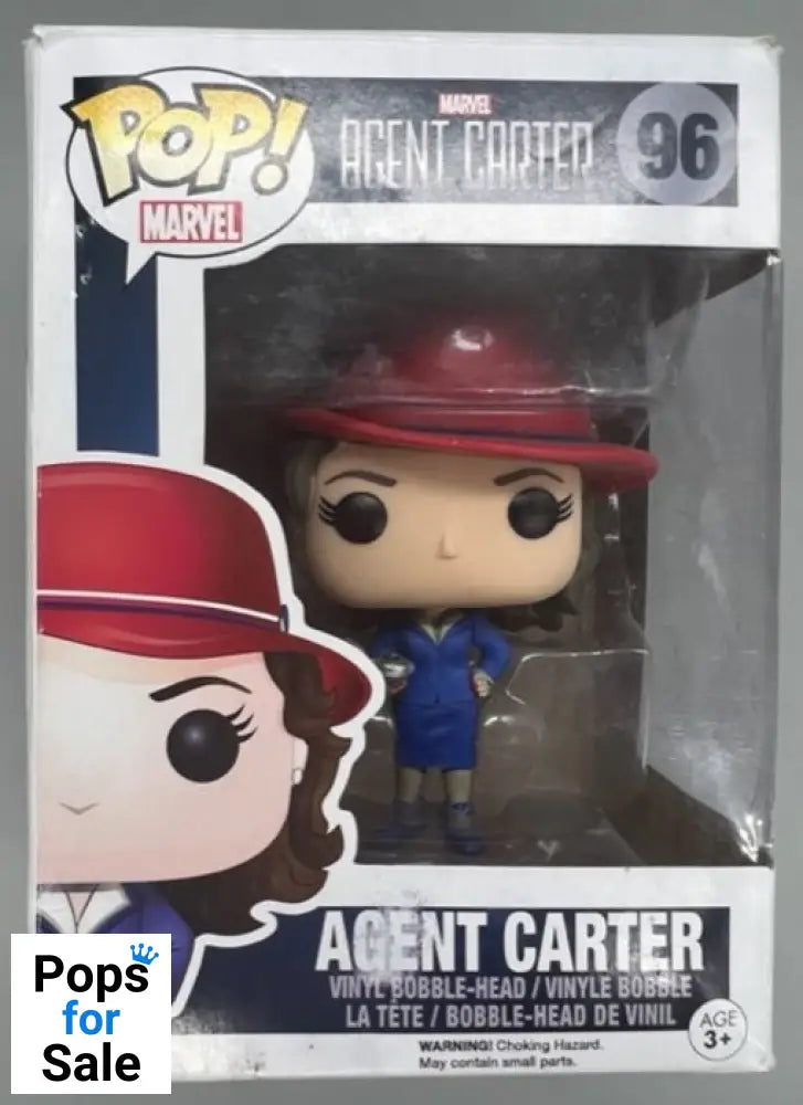 #96 Agent Carter - Marvel Agent Carter - Box Damaged Funko POP