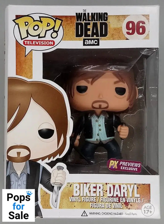 96 Biker Daryl - The Walking Dead - Funko POP - Box Damaged