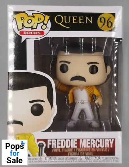 96 Freddie Mercury (Wembley 1986) - Rocks - Queen Funko POP