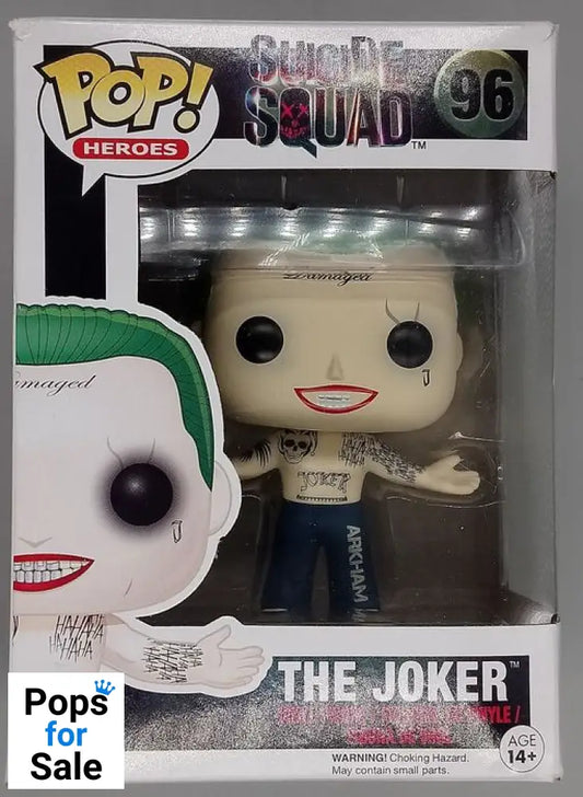 96 The Joker (Shirtless) - DC Suicide Squad - Box Damaged Funko POP