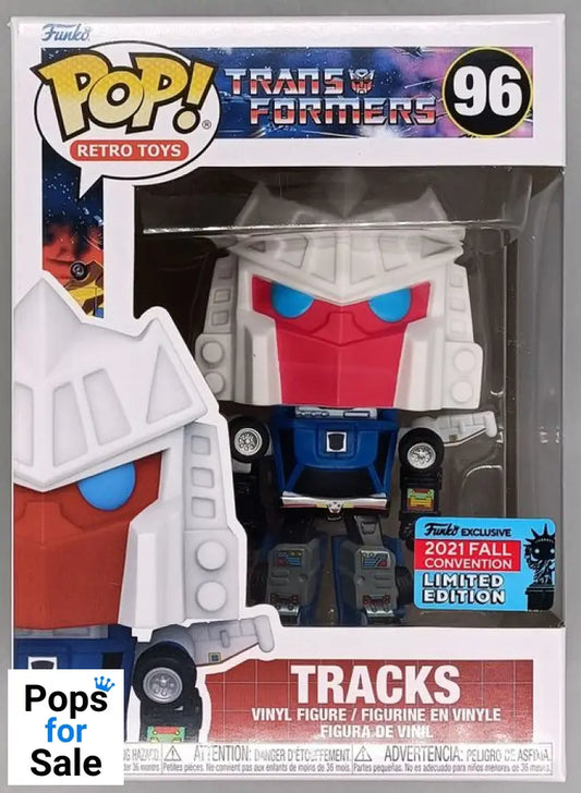 #96 Tracks - Transformers - 2021 Con Funko POP