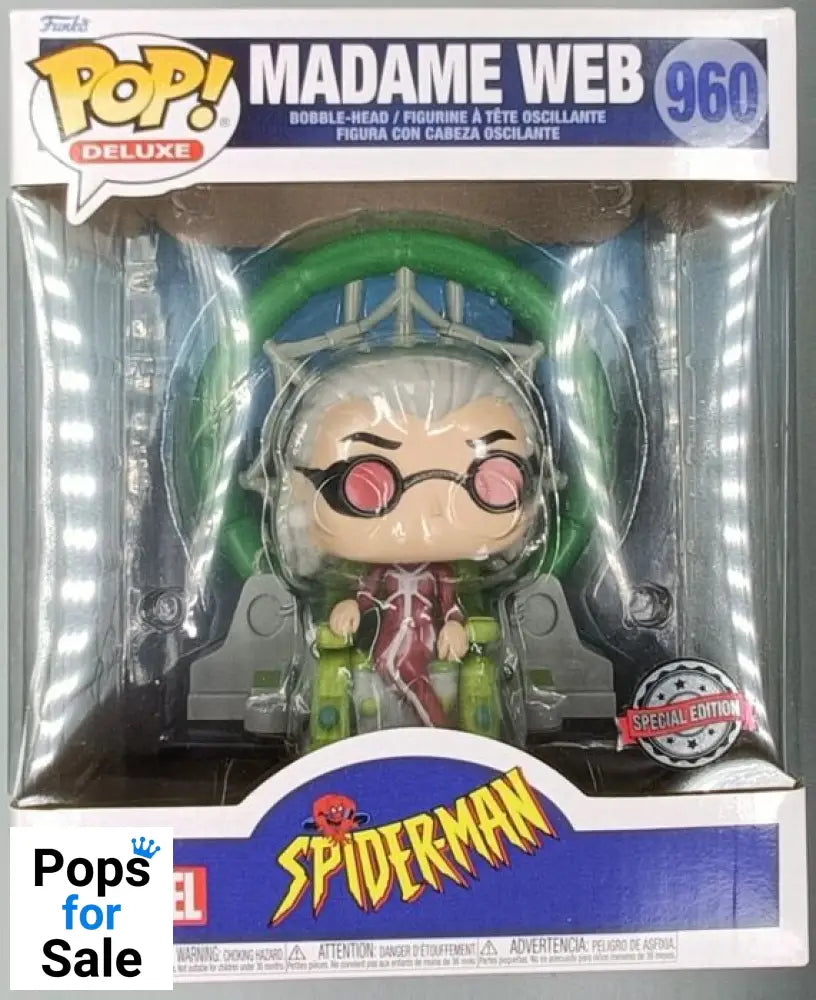 960 Madame Web Deluxe - Marvel Spider-Man Funko POP