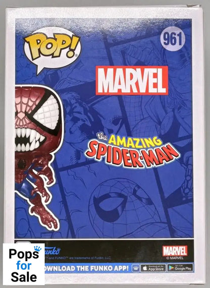 961 Doppelganger SpiderMan Metallic - Marvel Funko POP