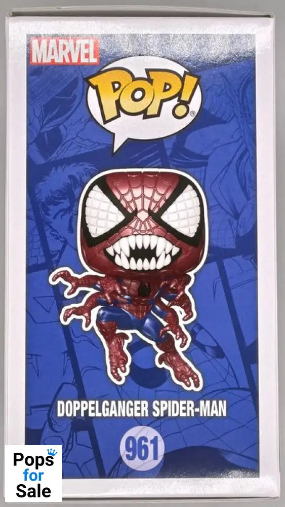 961 Doppelganger SpiderMan Metallic - Marvel Funko POP