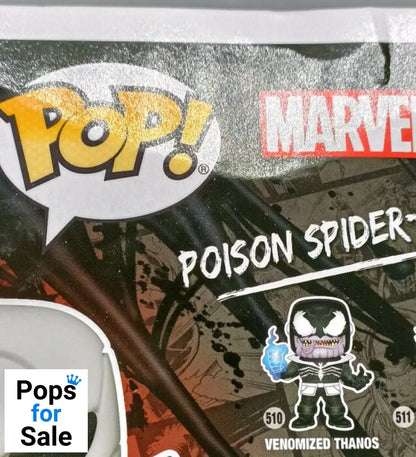 966 Poison Spider-Man - Marvel Venom - Box Damaged Funko POP