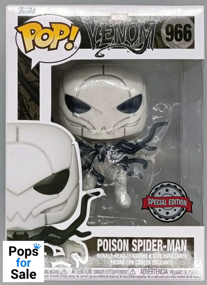 966 Poison Spider-Man - Marvel Venom - Box Damaged Funko POP