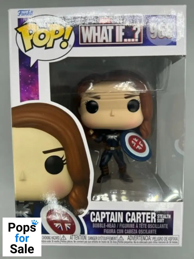 #968 Captain Carter (Stealth Suit) Marvel What if...? Funko POP