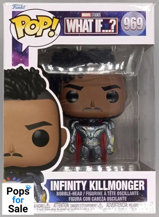 #969 Infinity Killmonger - Marvel What if...? - Box Damaged Funko POP