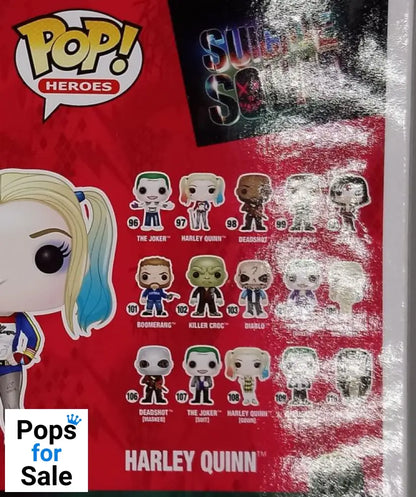 #97 Harley Quinn - DC Suicide Squad - Box Damaged Funko POP