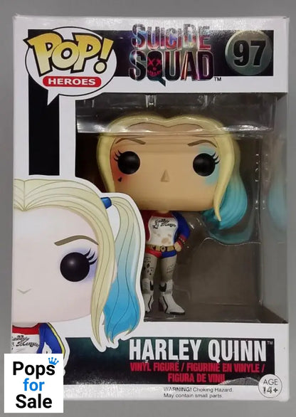 #97 Harley Quinn - DC Suicide Squad - Box Damaged Funko POP