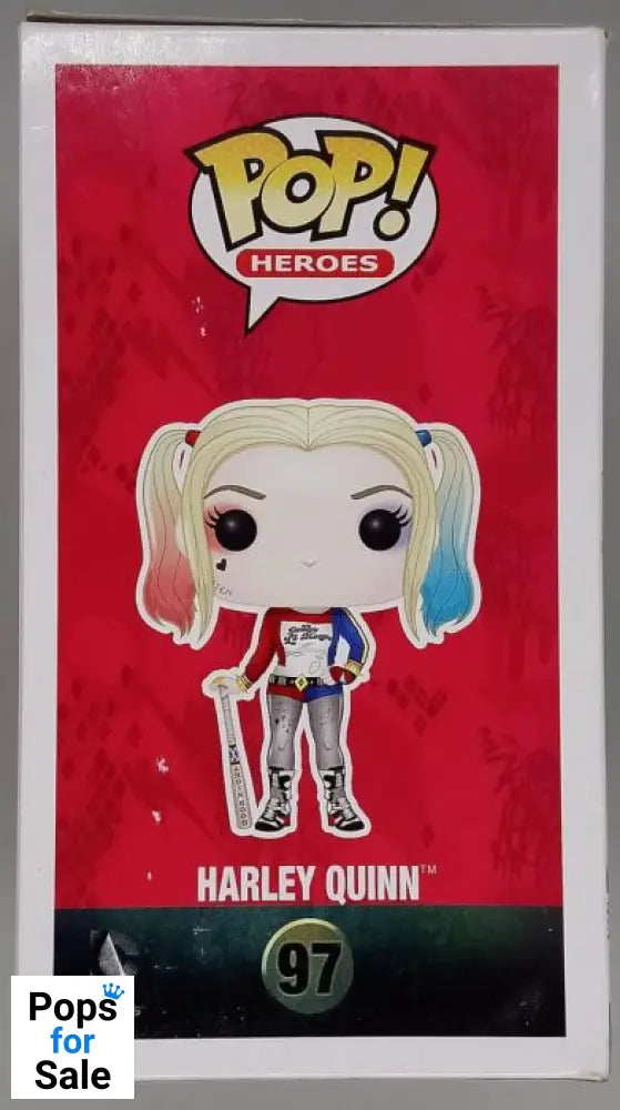 #97 Harley Quinn - DC Suicide Squad - Box Damaged Funko POP