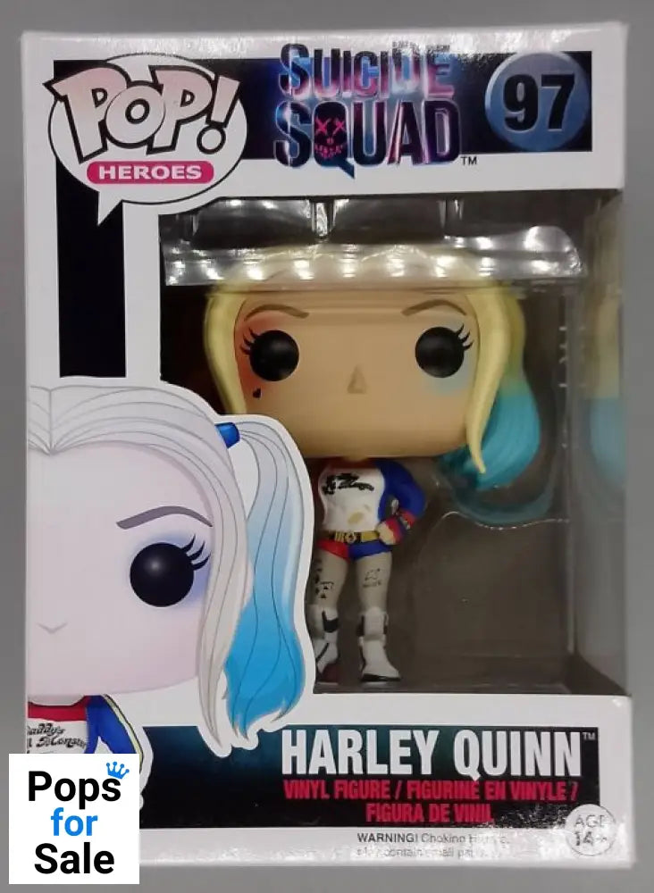 #97 Harley Quinn - DC Suicide Squad - Box Damaged Funko POP