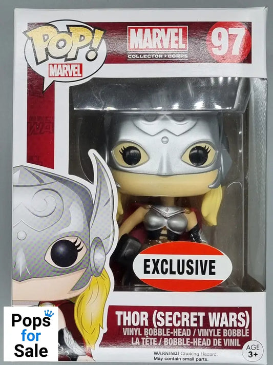 #97 Thor (Secret Wars) Marvel Collector Corps Funko POP