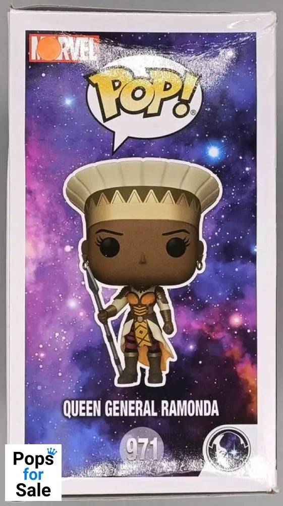 #971 Queen General Ramonda - Marvel What if...? Box Damaged Funko POP