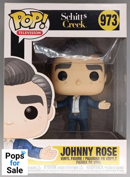 973 Johnny Rose - Schitt's Creek - Funko POP - Box Damaged