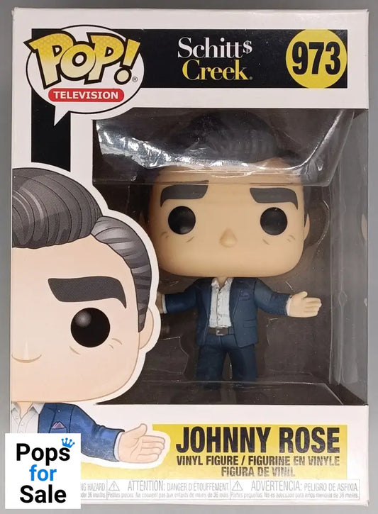 973 Johnny Rose - Schitt's Creek - Funko POP - Box Damaged