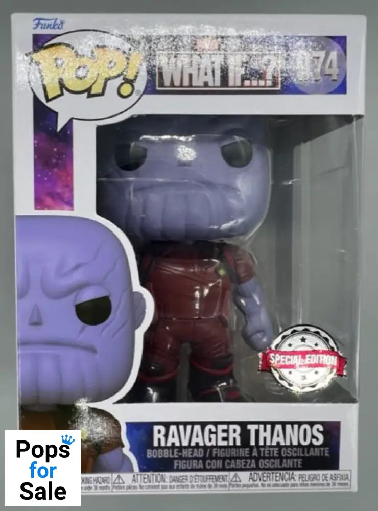 #974 Ravager Thanos - Marvel What if...? - Box Damaged Funko POP