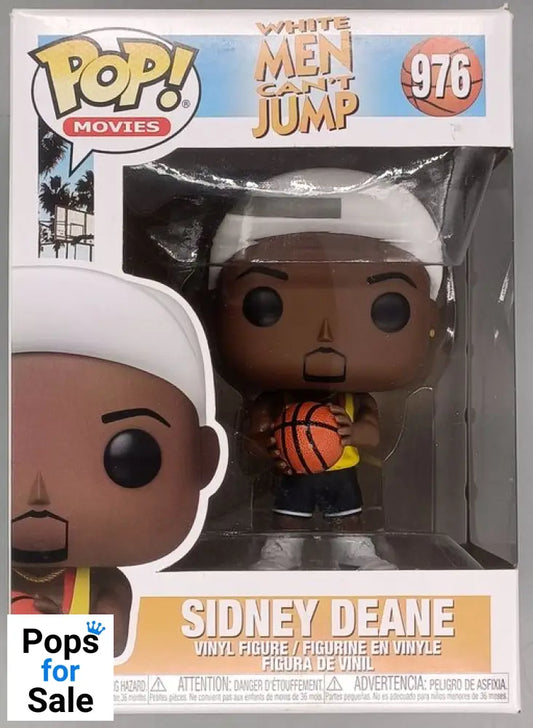 #976 Sidney Deane - White Men Can't Jump - Box Damaged Funko POP