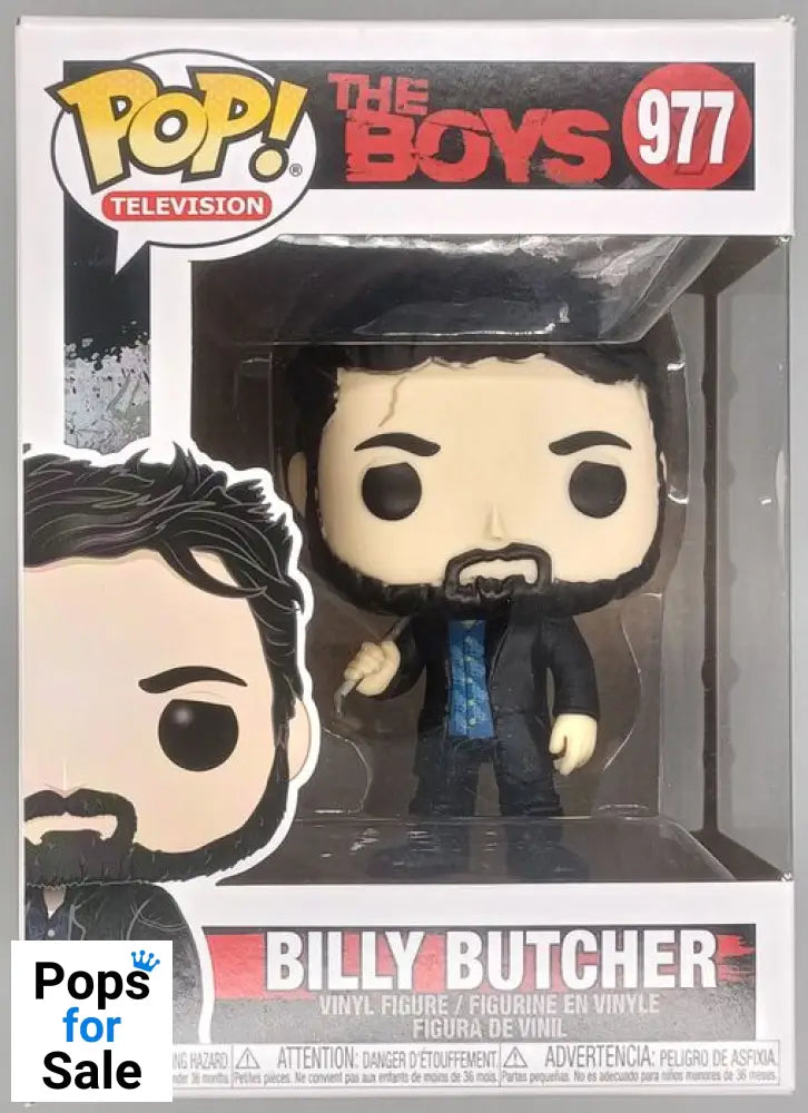 #977 Billy Butcher - The Boys - Damaged Box Funko POP