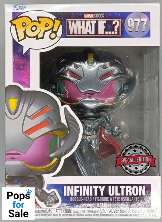 977 Infinity Ultron (w/ Weapon) Marvel What if...?  - Box Damaged Funko POP