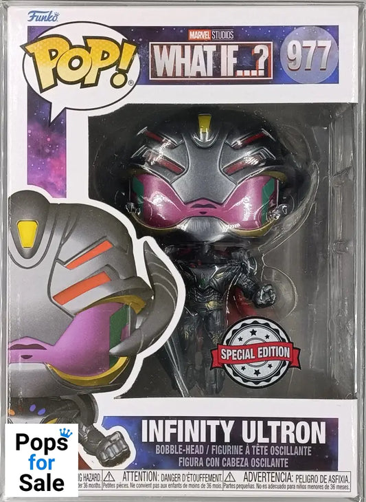 #977 Infinity Ultron (w/ Weapon) Marvel What if...? Funko POP