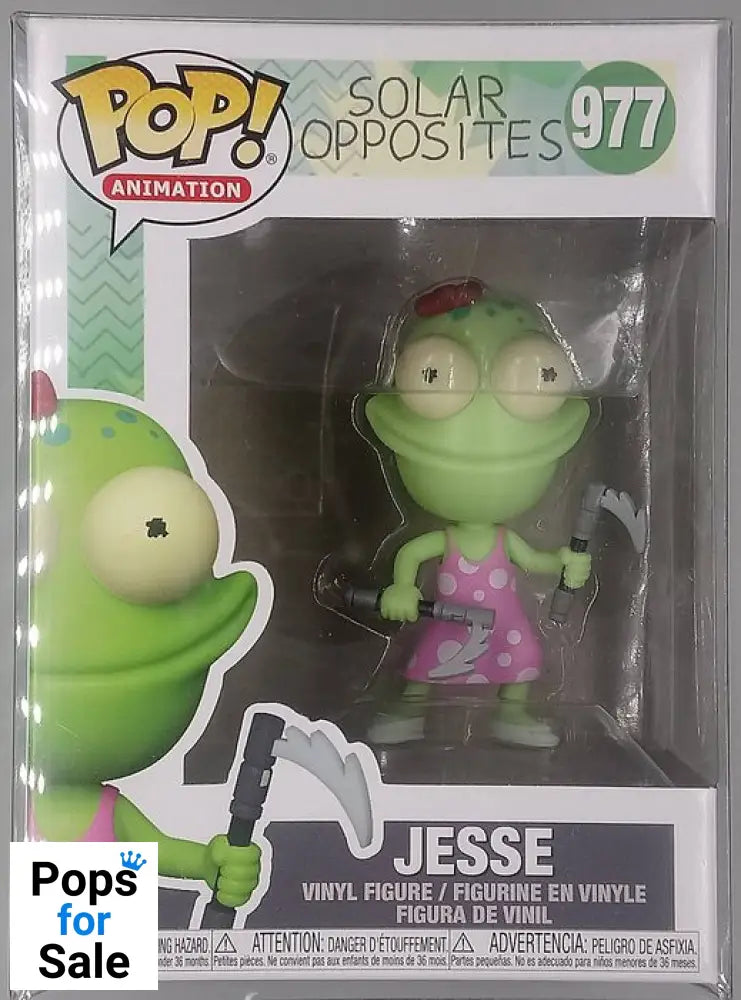 #977 Jesse - Solar Opposites Funko POP