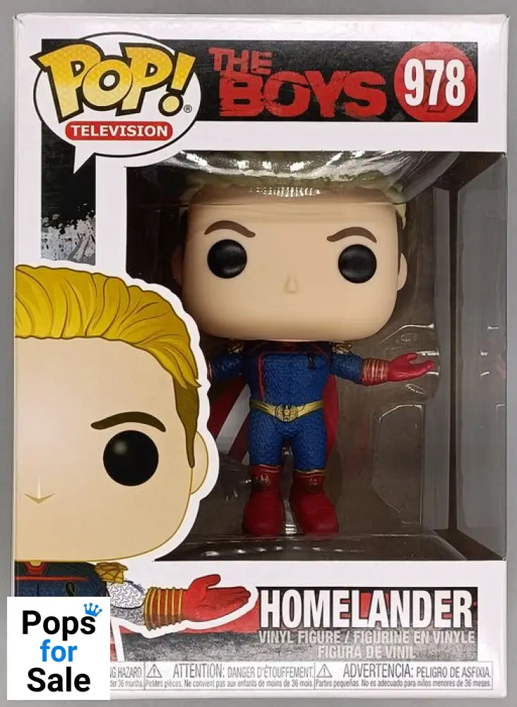 978 Homelander - The Boys - Funko POP - Box Damaged