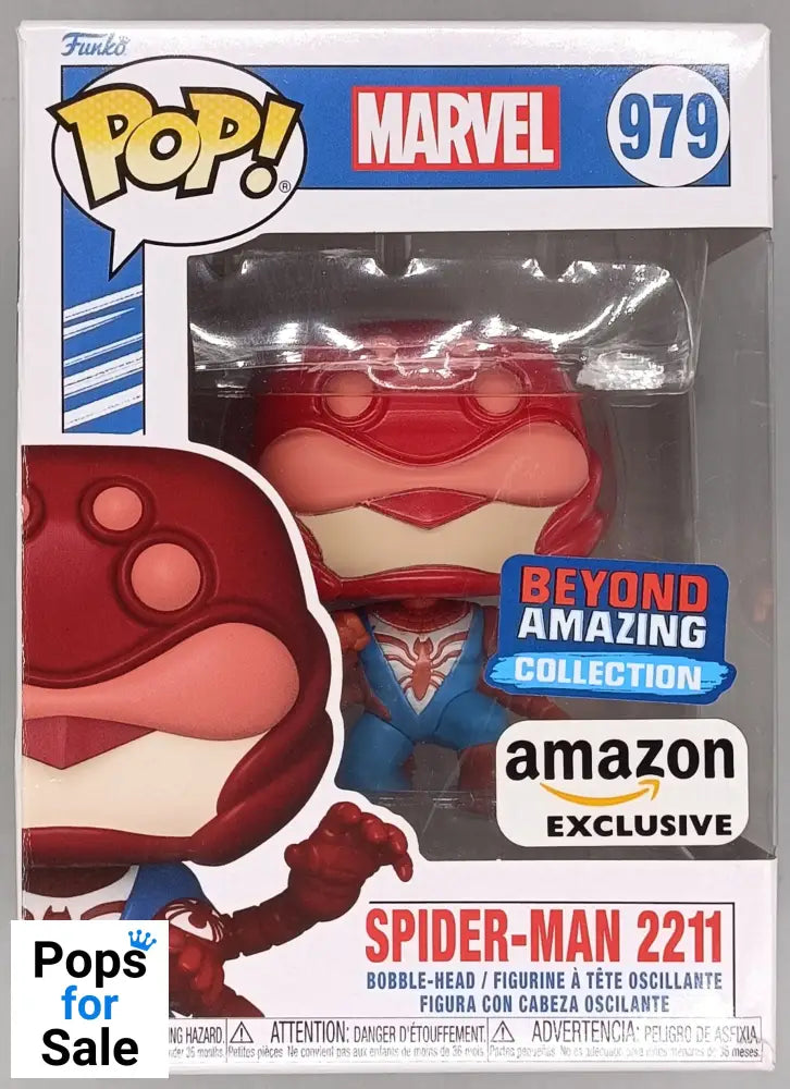 979 SpiderMan 2211 - Marvel Beyond Amazing - Funko POP - Box Damaged