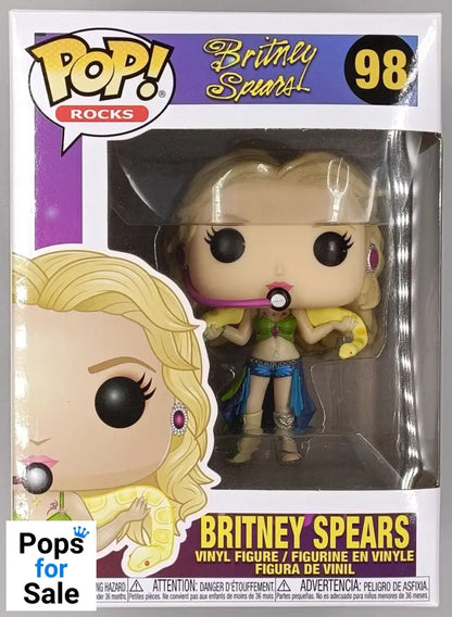 98 Britney Spears (I'm a Slave 4 U) Funko POP - Box Damaged