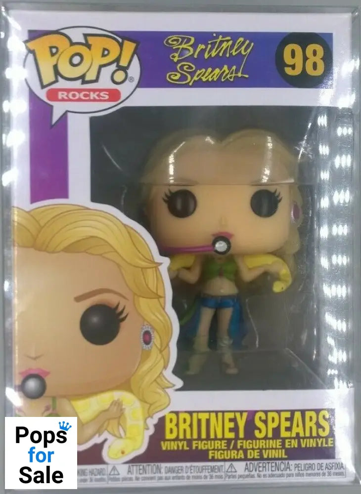 #98 Britney Spears (I'm a Slave 4 U) Funko POP