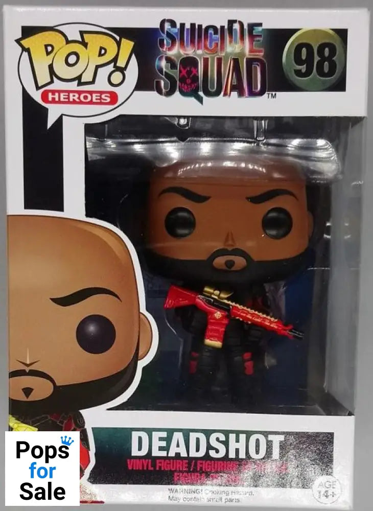 #98 Deadshot (No Mask) - Suicide Squad Funko POP