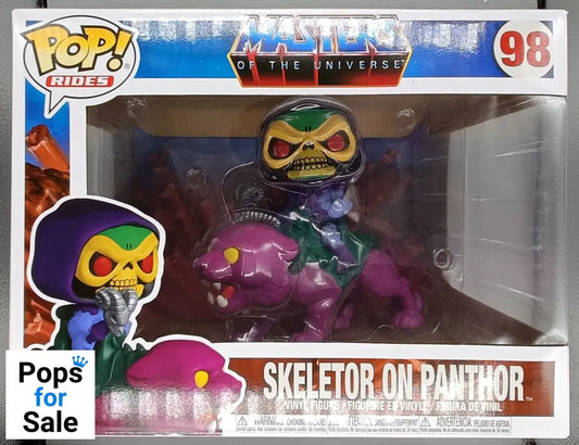 98 Skeletor on Panthor - Rides - Masters of the Universe Funko POP