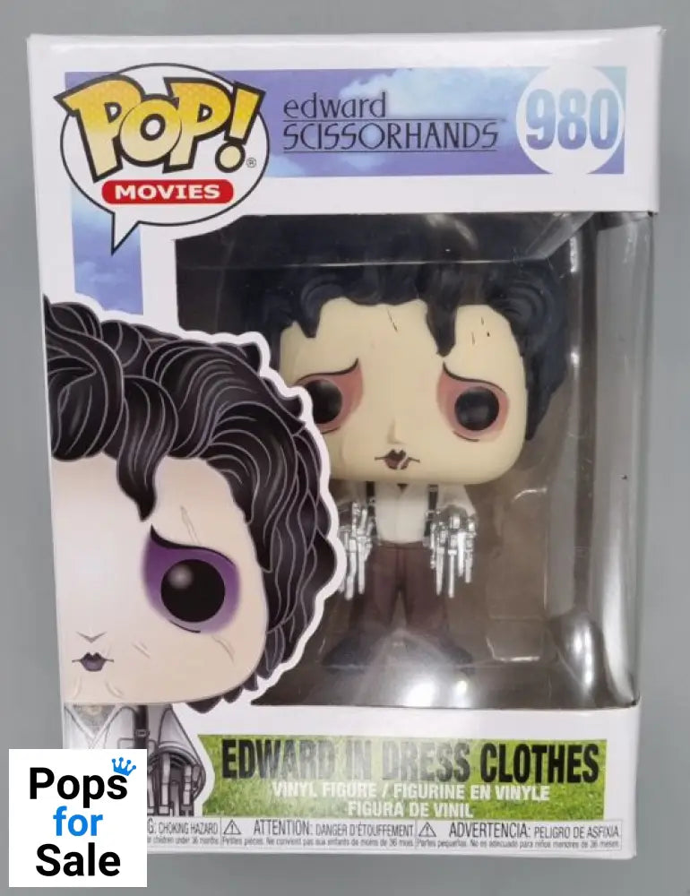 #980 Edward (in Dress Clothes) - Edward Scissorhands Funko POP