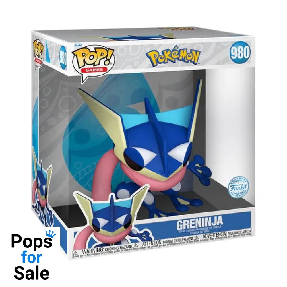 980 Greninja - 10 Inch - Pokemon - Brand New Funko POP