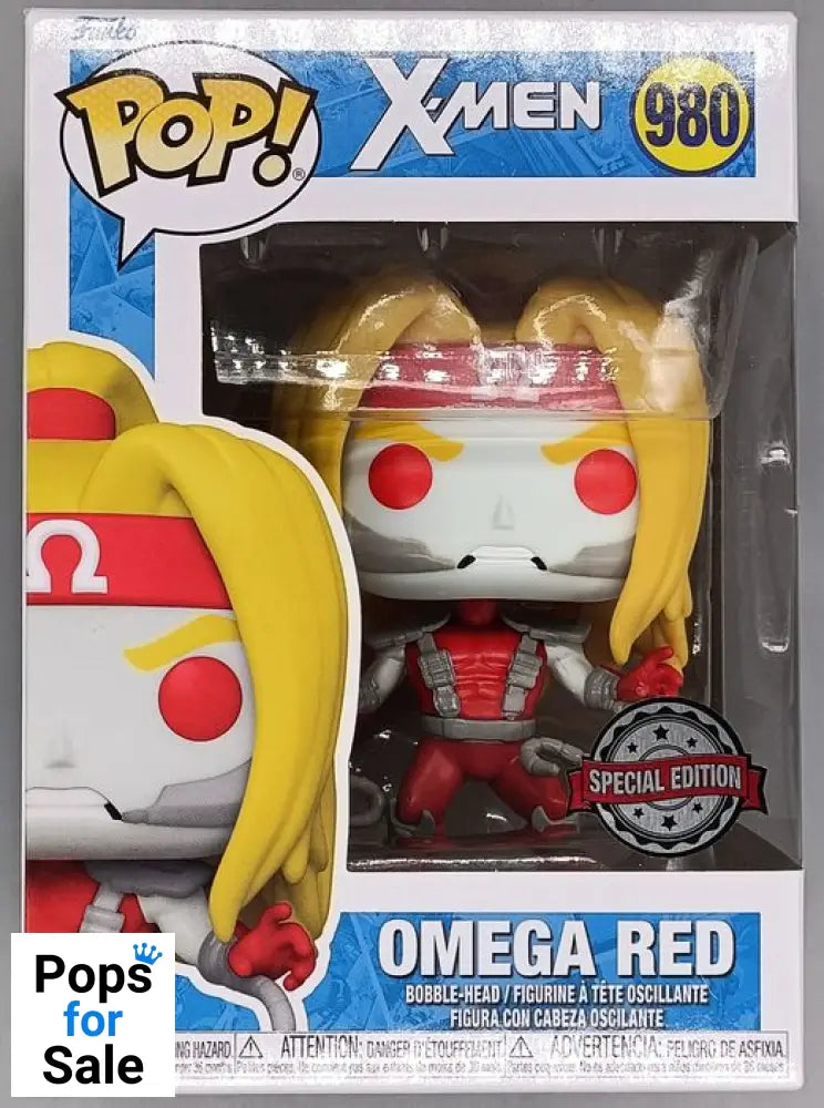 #980 Omega Red - Marvel X-Men Funko POP